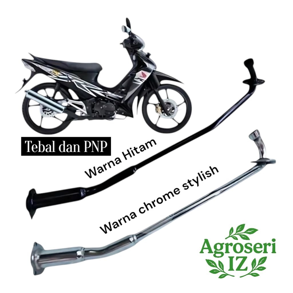 Leher Knalpot Supra X 125 Original Besi Tebal dan berkualitas