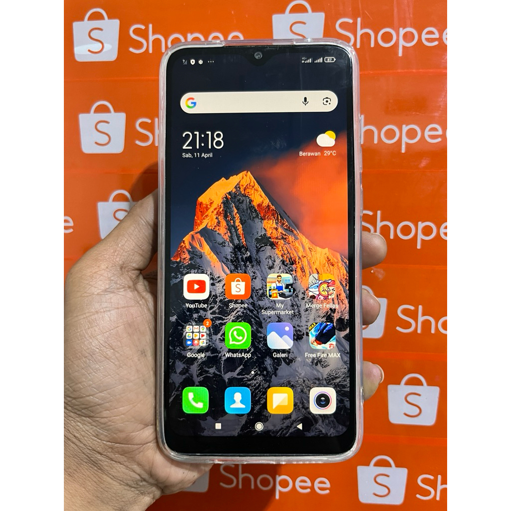 Redmi not8 pro ram 6/128 normal-second garansi