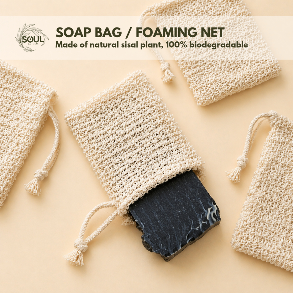 Kantong sabun / Soap Bag Soul / Jaring Sabun / Pembuat Busa / Foaming Net / Jaring Busa
