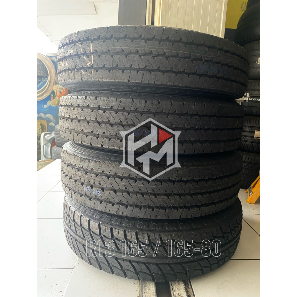 Ban Vulkanisir  model semi radial R13 165 / 165-80