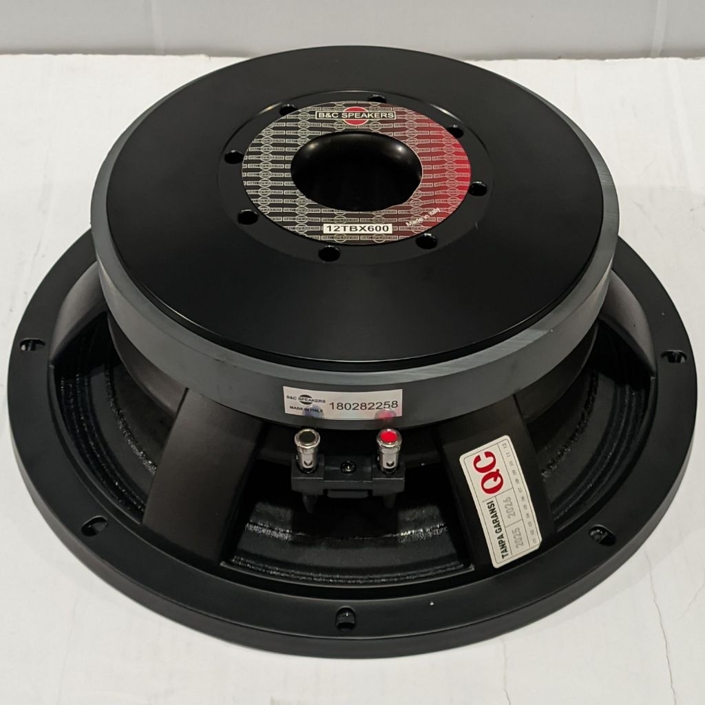 speaker 12 inch BNC 12TBX600 VC 4 IN / SPEAKER 12 INCH B&C 12TBX600 ORIGINAL DAUN COATING