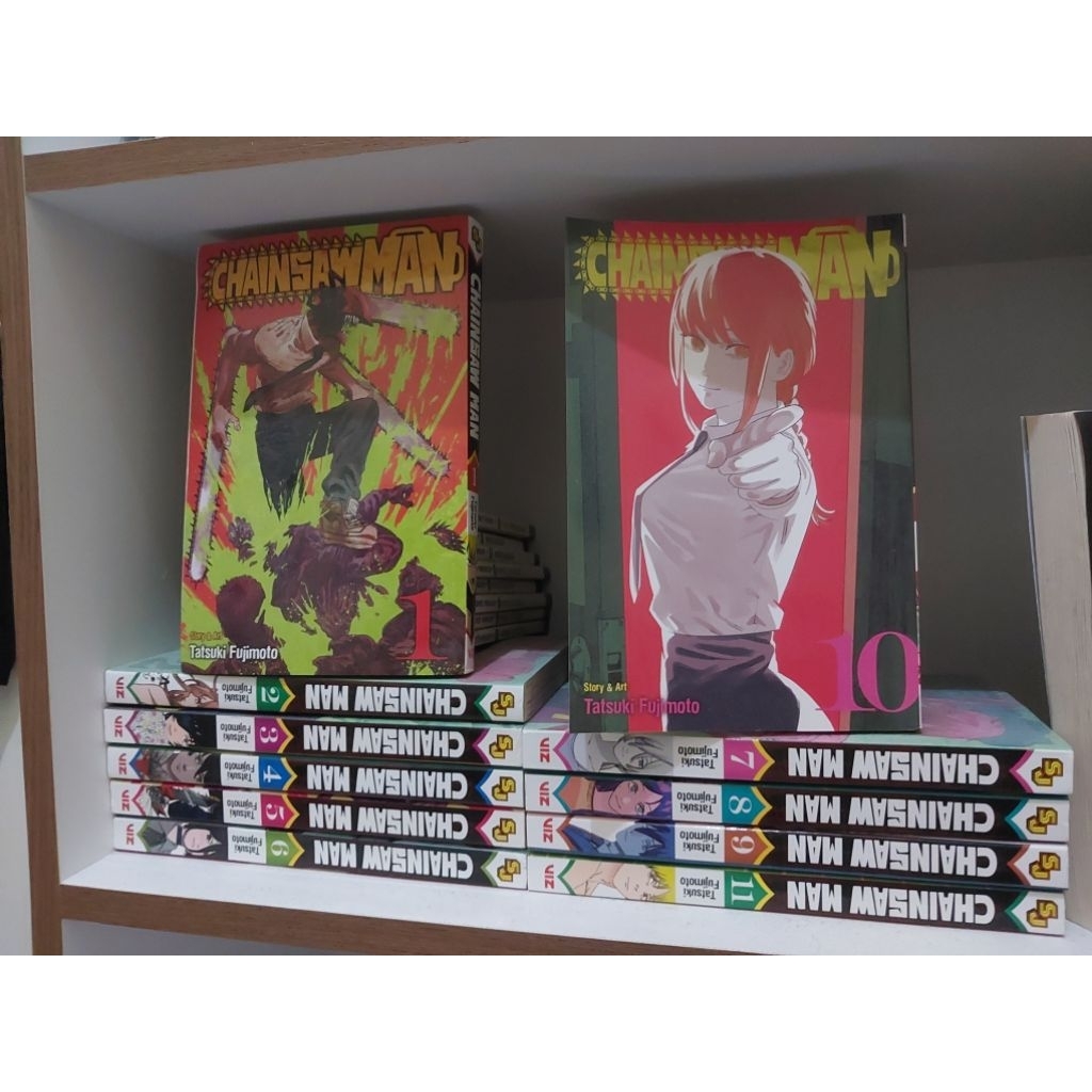 Komik Chainsaw Man 1-11 VIZ English Inggris kolpri preloved second bekas manga