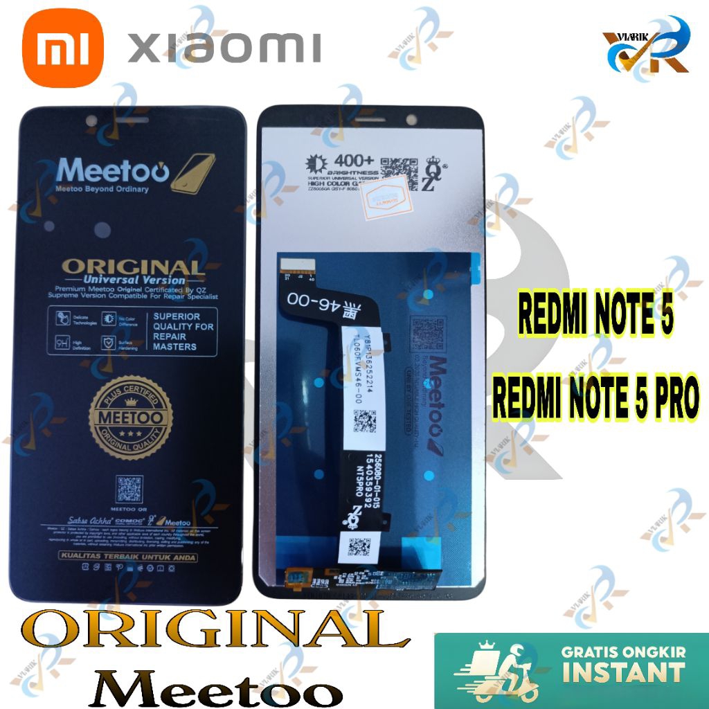 LCD XIAOMI REDMI NOTE 5 / REDMI NOTE 5 PRO ORIGINAL MEETOO