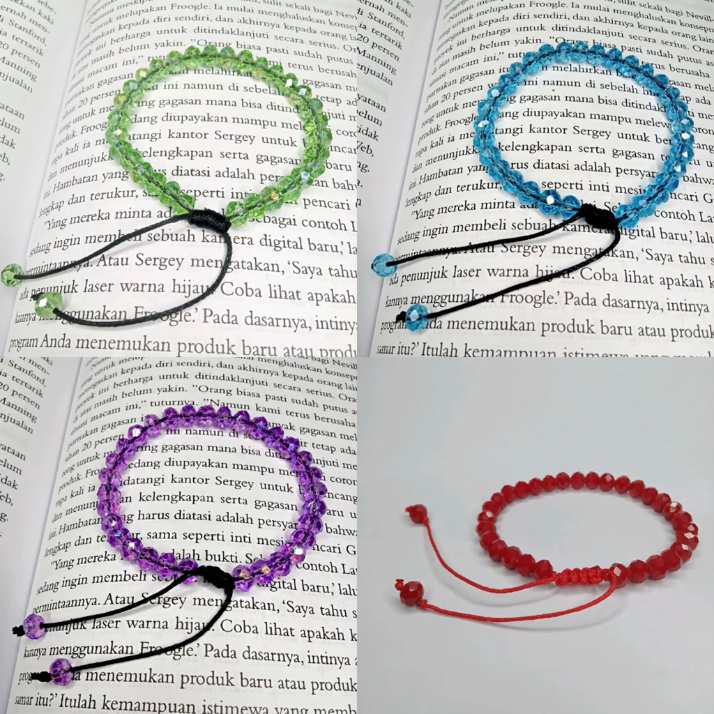 Gelang Kristal slect ceko Gelang Kristal - Gelang Bulat Kristal ceko