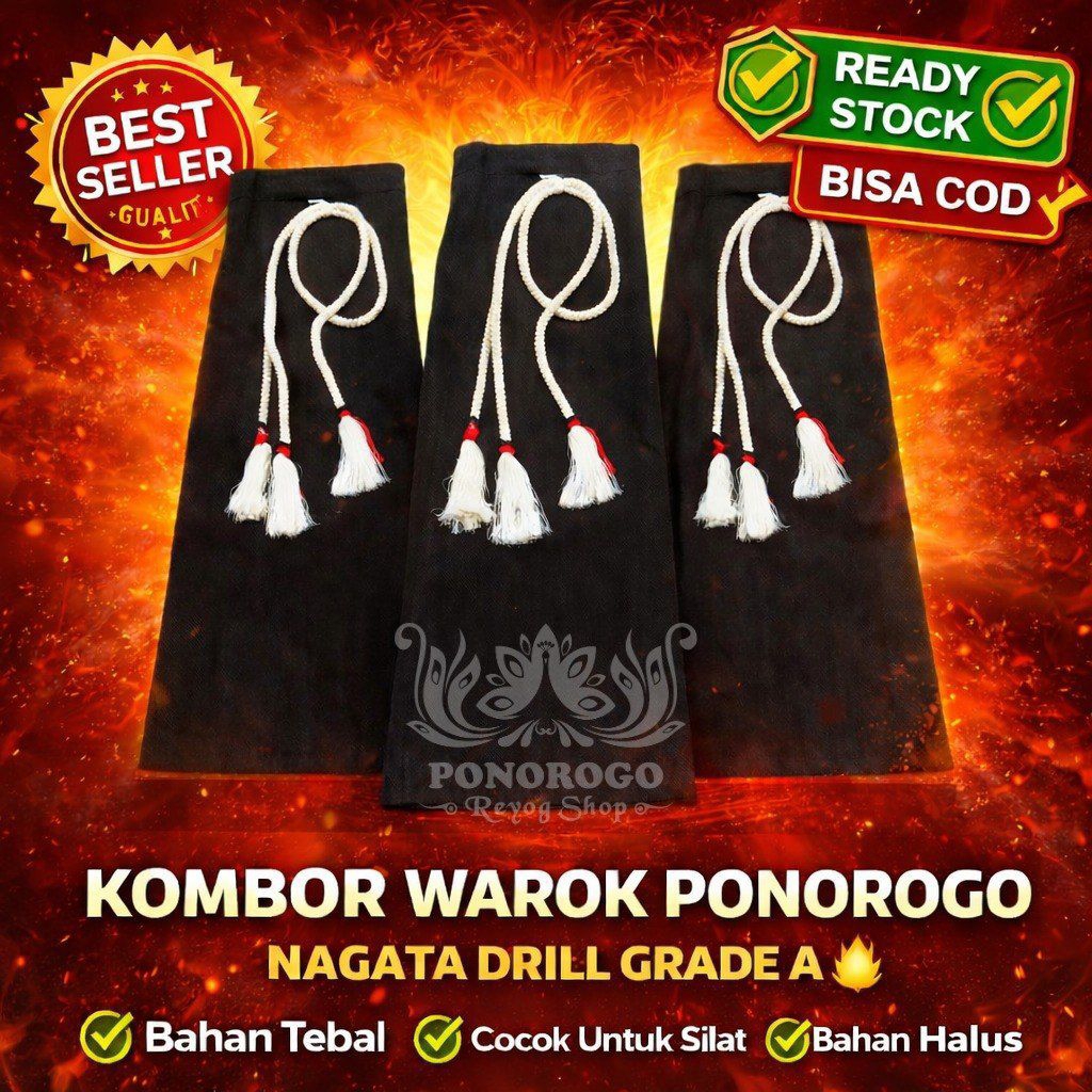 CELANA SILAT KOMBOR WAROK NAGATA + KOLOR (bisa COD)