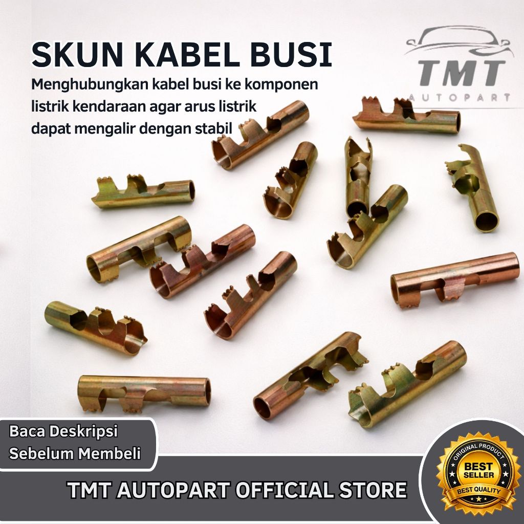 Skun Kabel Busi Mobil / Sekun Kabel Busi Mobil / Terminal Konektor Kabel Busi