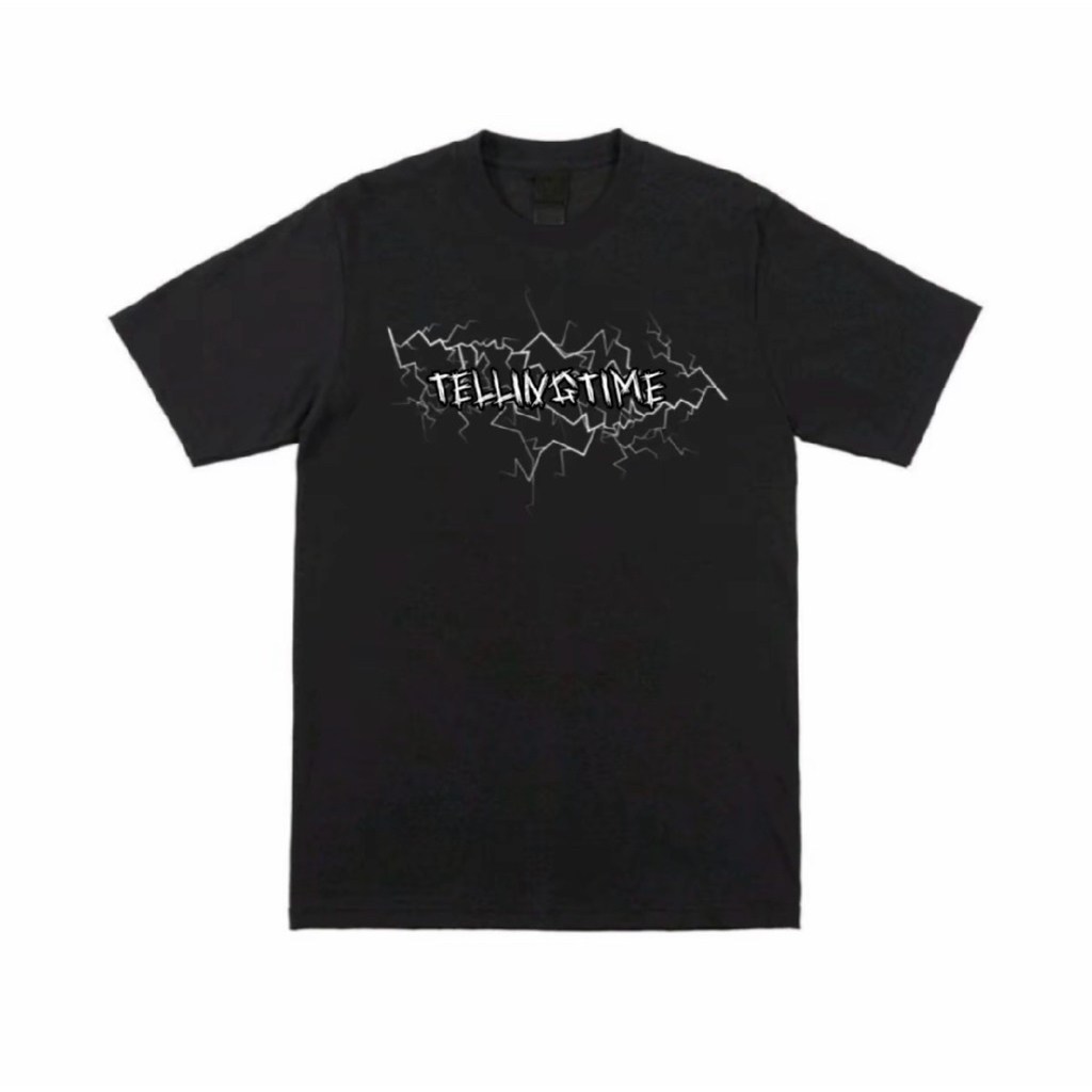 TellingTime T-SHIRT THE KIDS BLACK