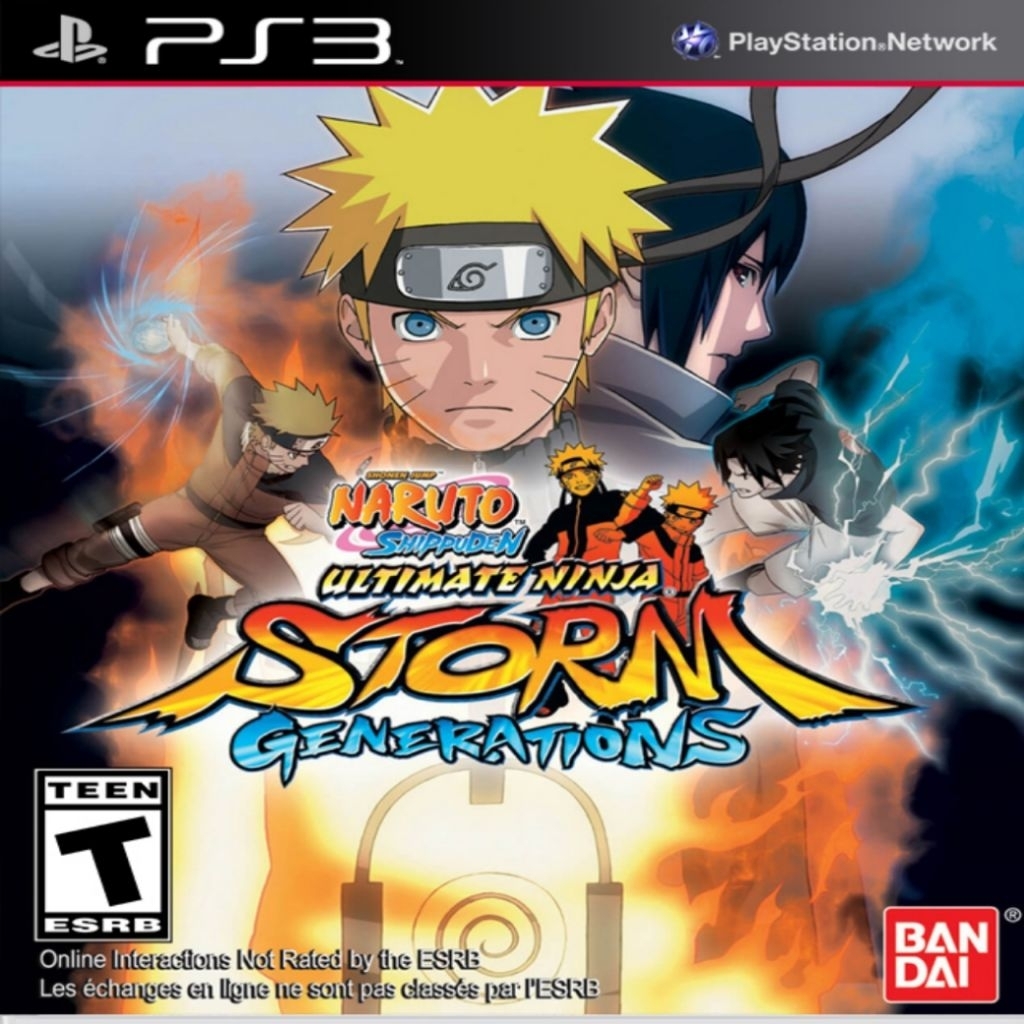 DVD Game PS3 Hen/CFW Naruto Shippuden: Ultimate Ninja Storm Generations