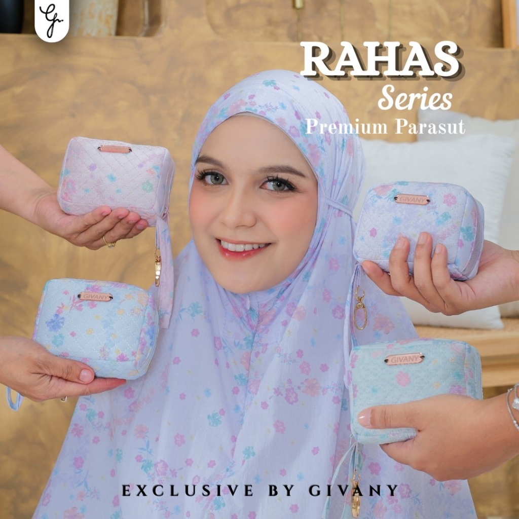 Mukena Traveling Solite Motif Premium - Free Sajadah | Givany Premium Collection | Mukena Traveling 