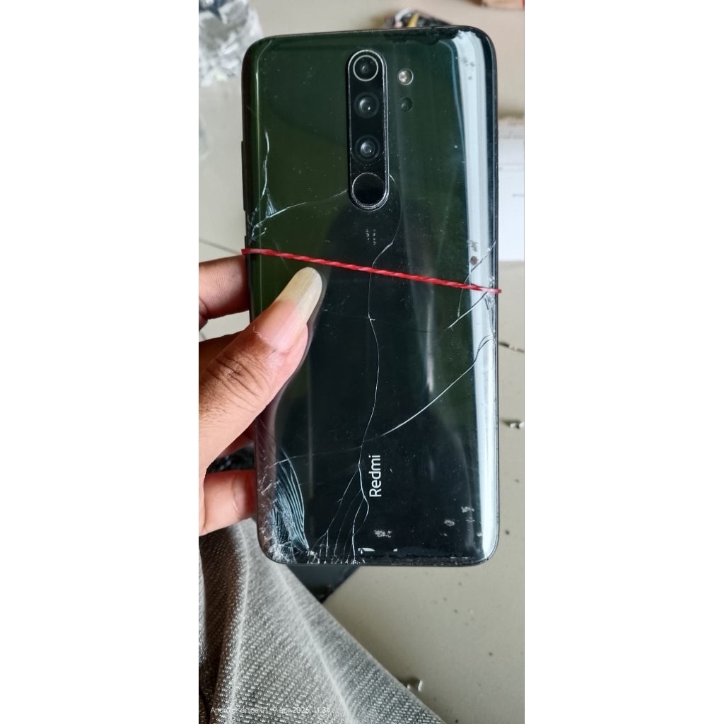 mesin redmi not 8pro normal minus lcd ram gembling garansi tes