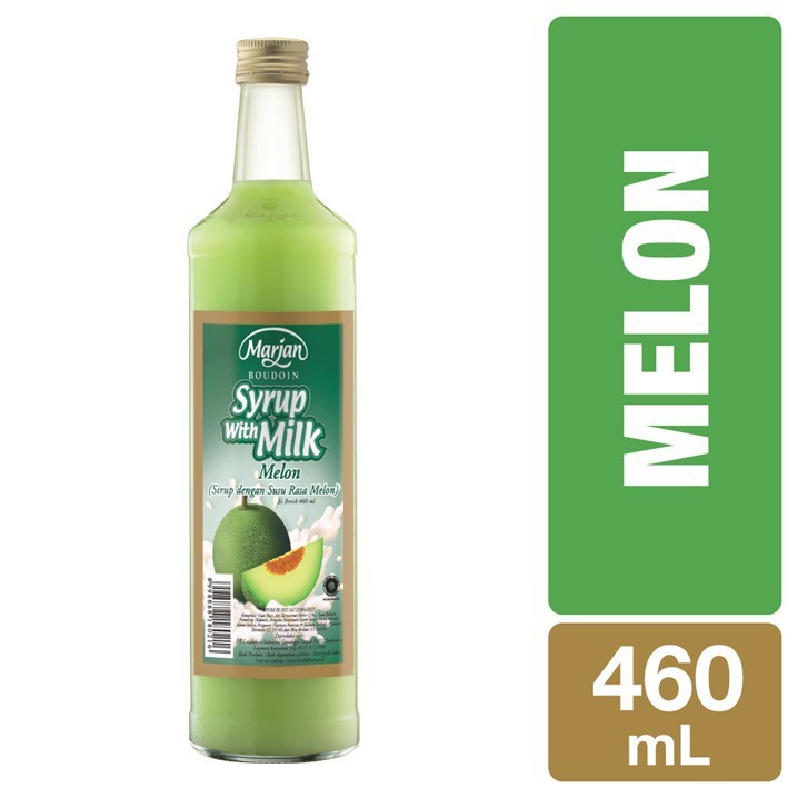 MARJAN SYRUP WITH MILK MELON BTL 460 ML