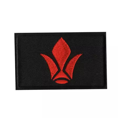barbatos logo tekada velcro / patch bordil lem setrika