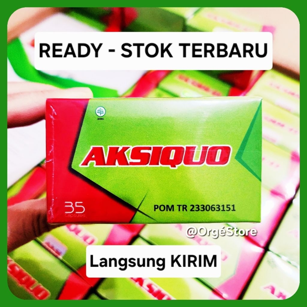 AKSIQUO PROBIOTIK | AKSI ORIGINAL PROBIOTIK SIKLUS G18 Suplemen Pencernaan Rasa Manis