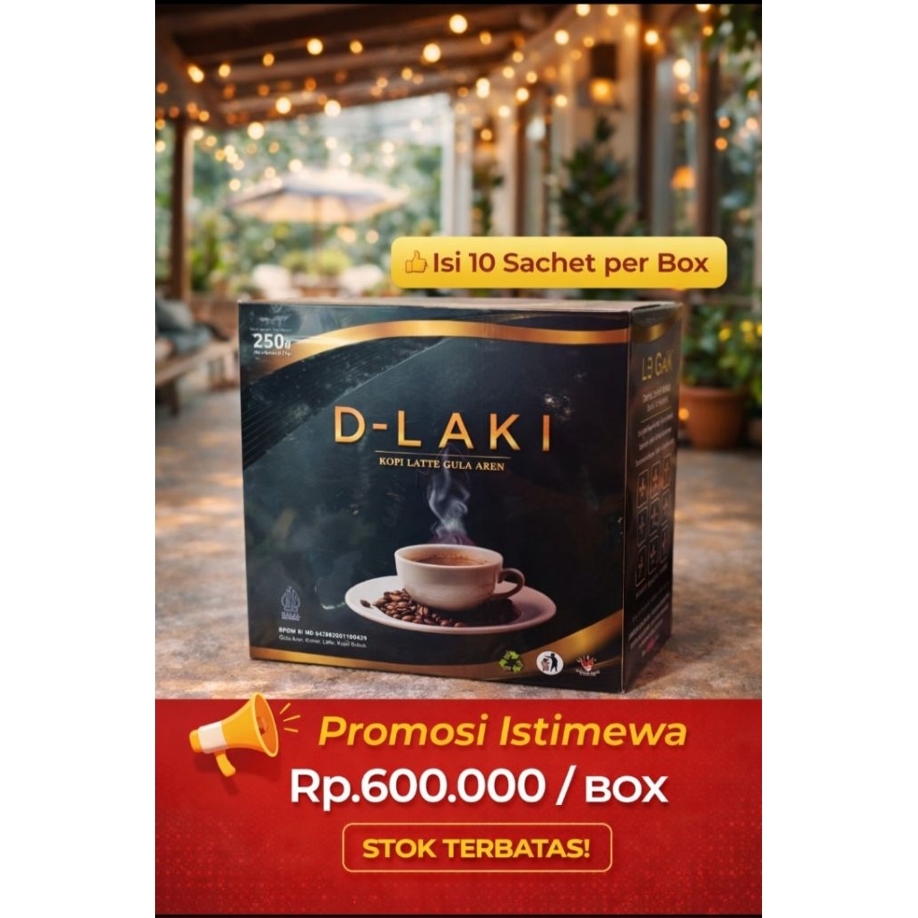 kopi D-laki per box 250gr