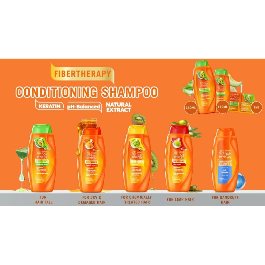 makarizo sampo 170ML - sampo conditioner rambut anti rontok dan ketombe