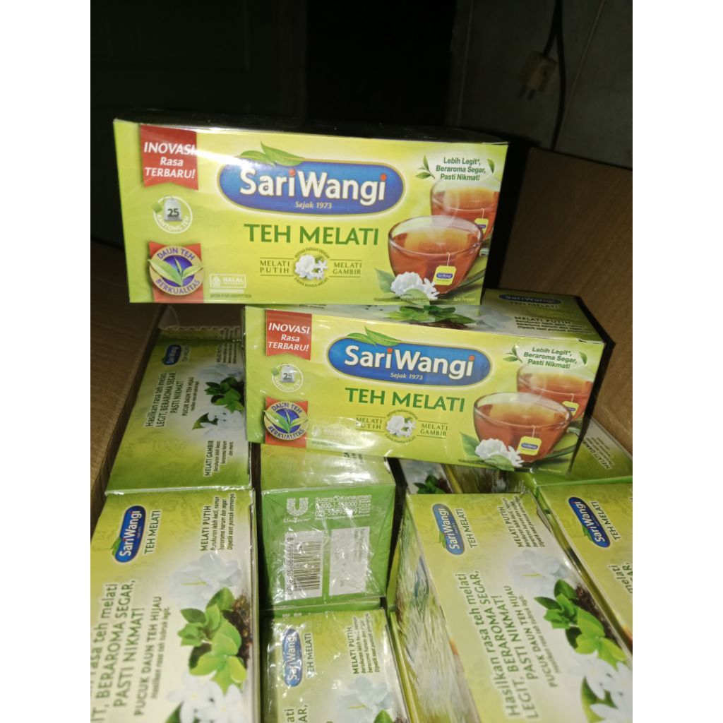 Sariwangi Teh Celup Melati 25 Sachet