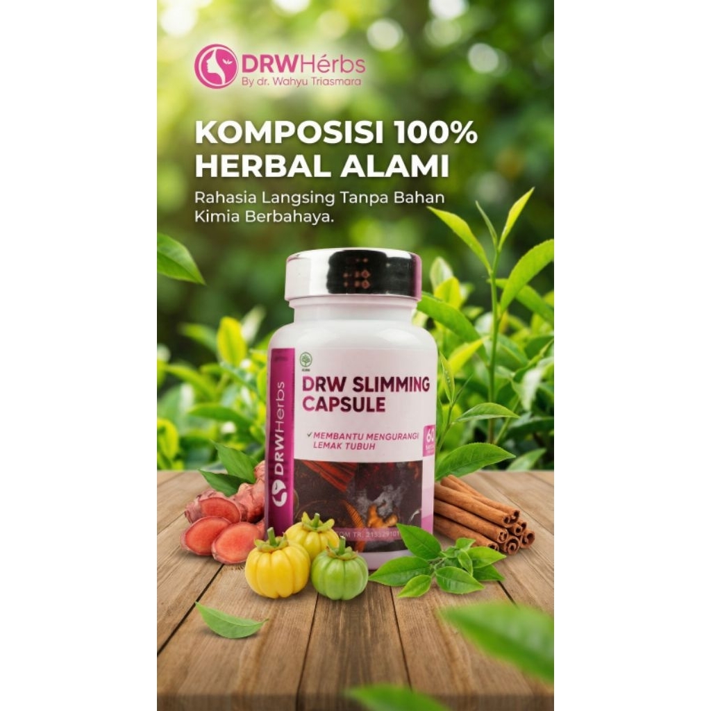 CAPSUL DIET / CAPSUL SLIMMING/ OBAT PELANGSING BPOM DRW SKINCARE