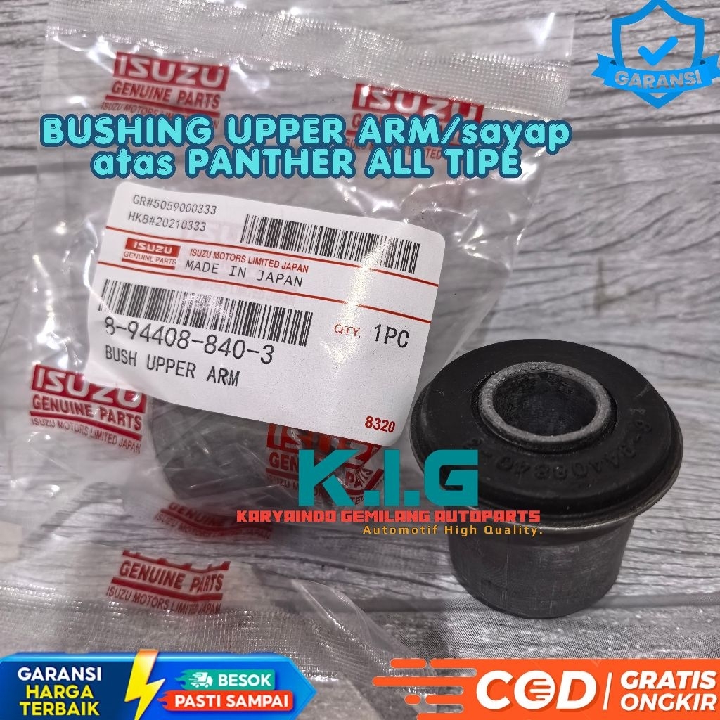 KARET BUSHING SAYAP ATAS PANTHER KAPSUL TOURING KOTAK 2.3 2.5 HIGRADE SMART LV LS MIYABI UPPER ARM T