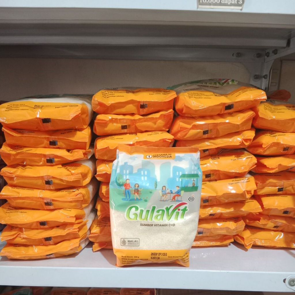 PROMO GULAVIT GULA PASIR KEMASAN 500GR