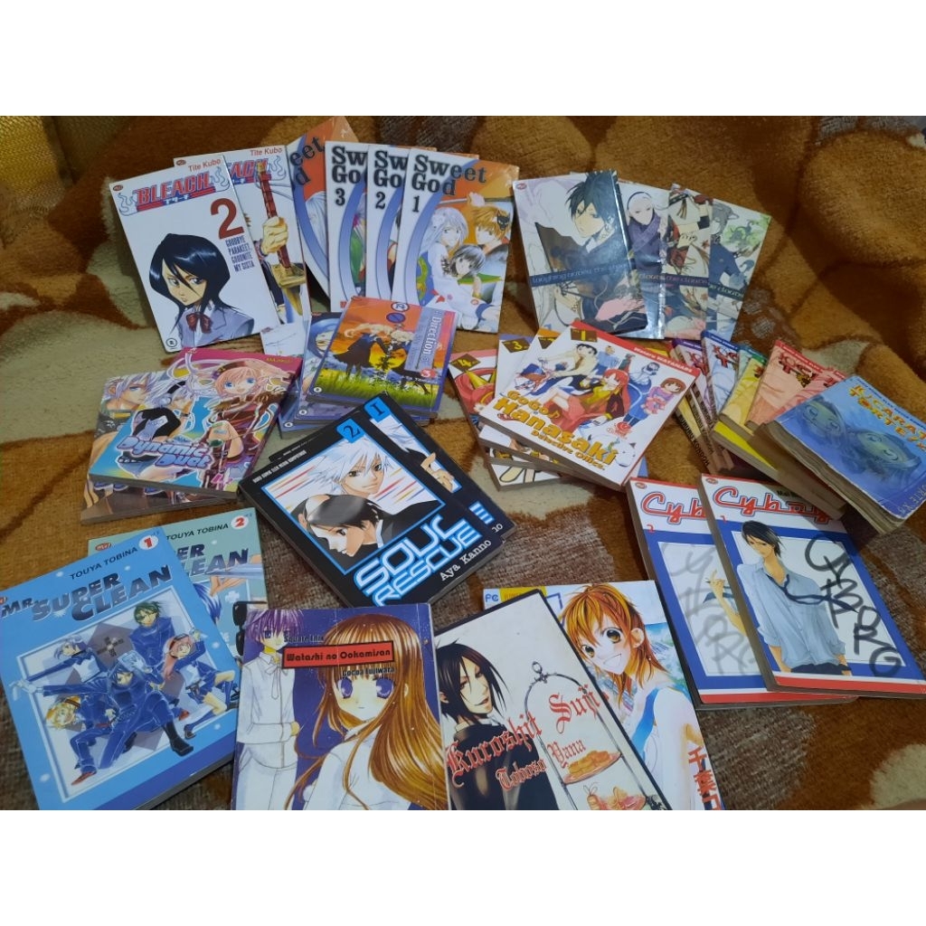 Komik set 34 buku dan 1 bonus komik