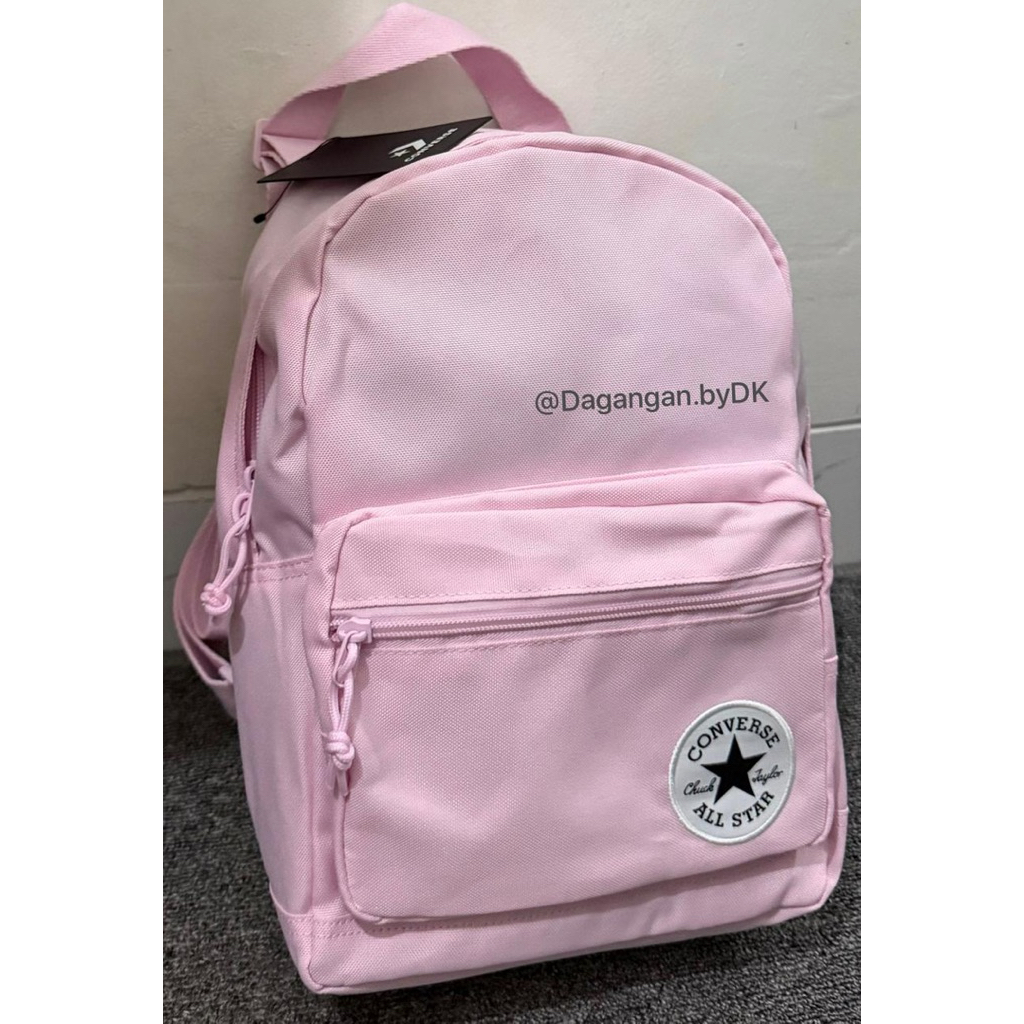 Tas Converse Mini Bagpack Original 100% Soft Pink (Limited)