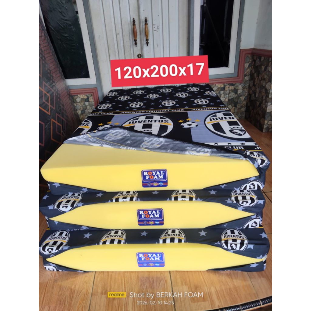 KASUR BUSA ROYAL FOAM UKURAN 200×120×17CM