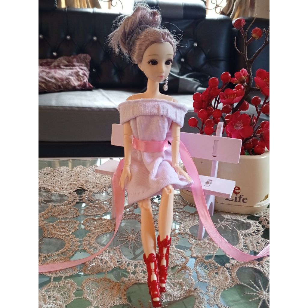 Mainan Badan Boneka Barbie Pivotal Tekuk Tangan Kaki Sendi Tekuk