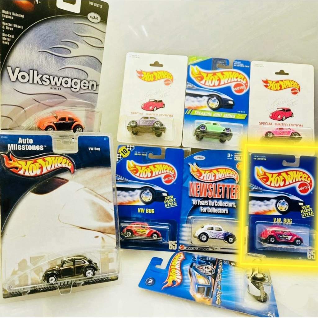 Hot Wheels 1990 Blue Card VW BUG
