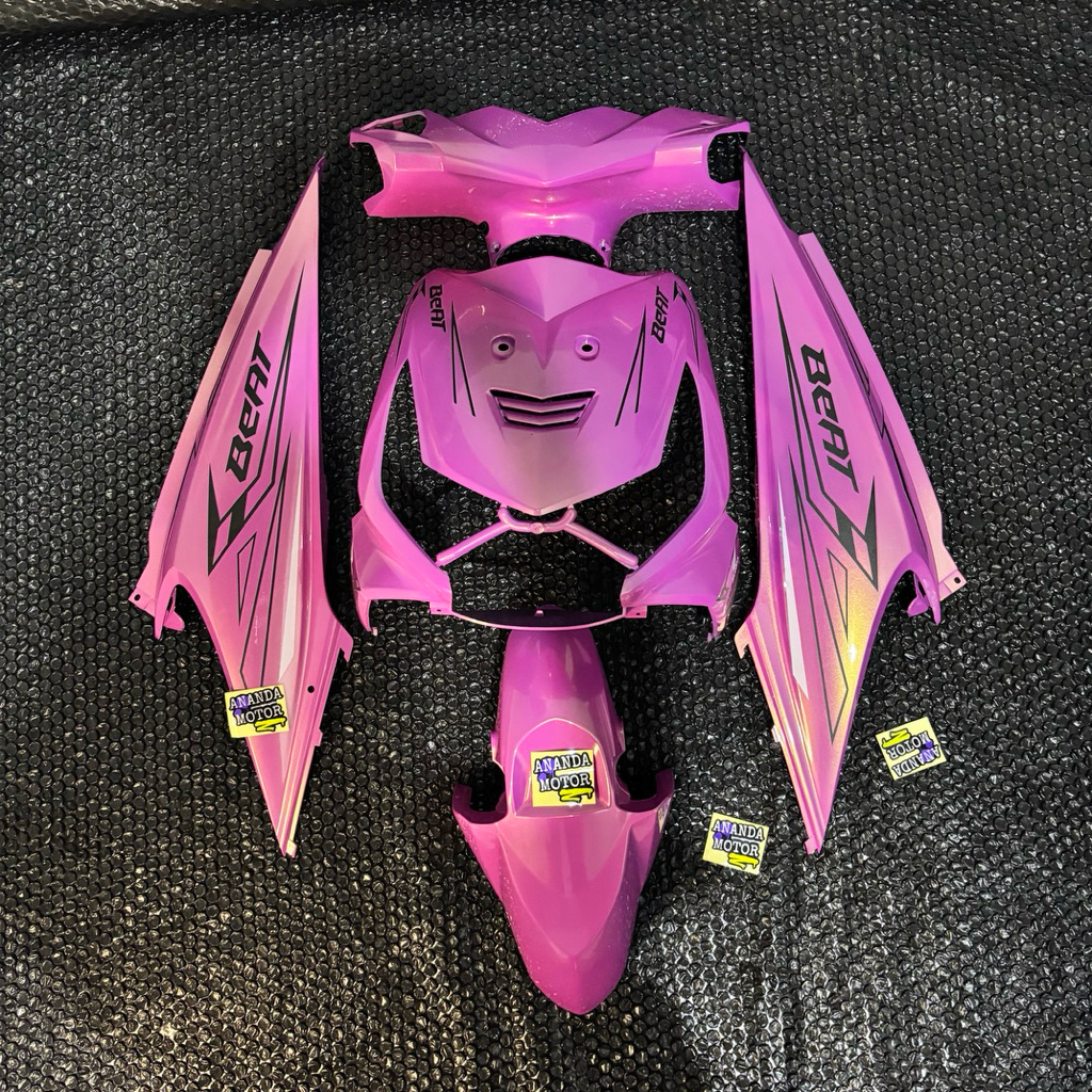 FULL BODY HALUS BEAT KARBU PINK LEMBAYUNG GOLD PLUS STRIPING MAXDECAL