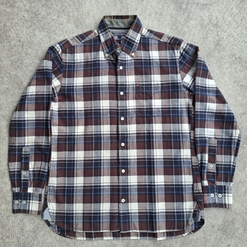 Kemeja Flanel Tommy Hilfiger