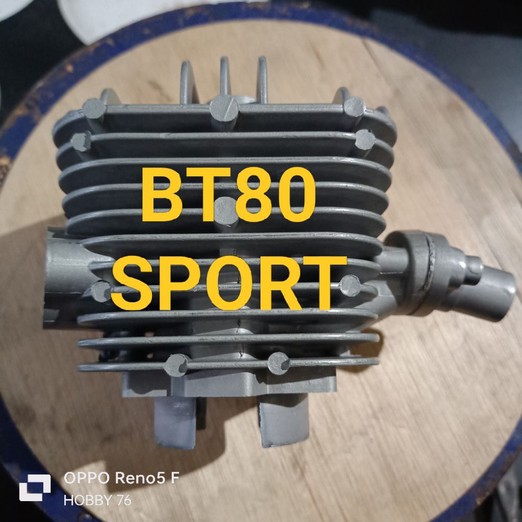 silinder mesin sepeda gasbike bt80 80cc