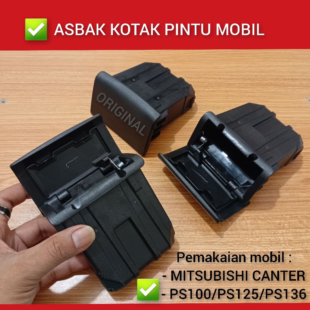 Kotak Asbak Cadang Pintu Dalam original Mobil Mitsubishi CANTER PS100/PS125/PS136/PS TURBO Harga sat