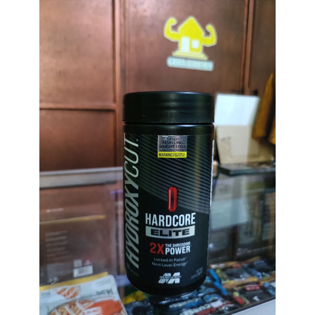 MUSCLETECH HYDROXYCUT HARDCORE ELITE 100CAPS (NEW)