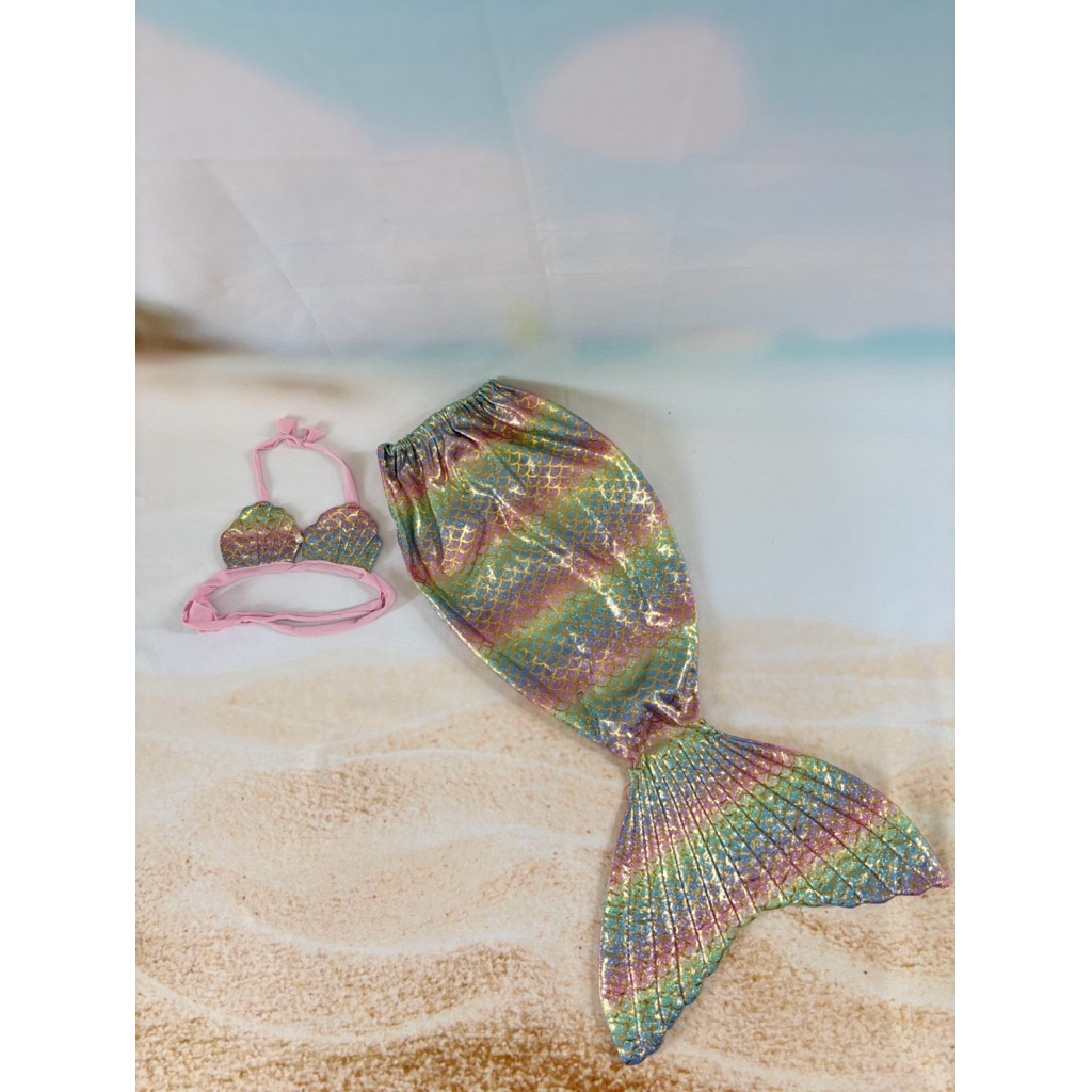 kostum mermaid bayi newborn photoshoot , kostum photoshoot newborn mermaid, kostum mermaid newborn m