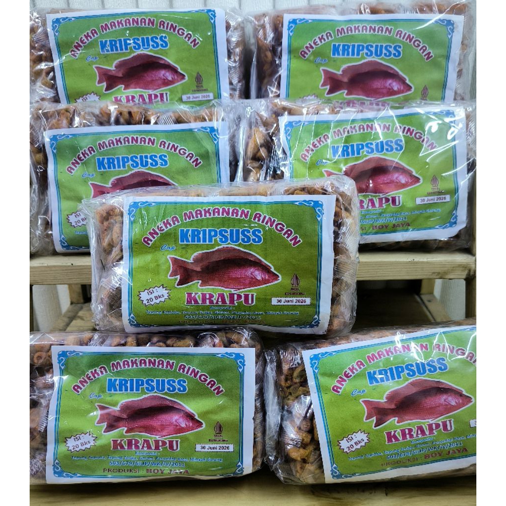 Snack kerapu ecer 500