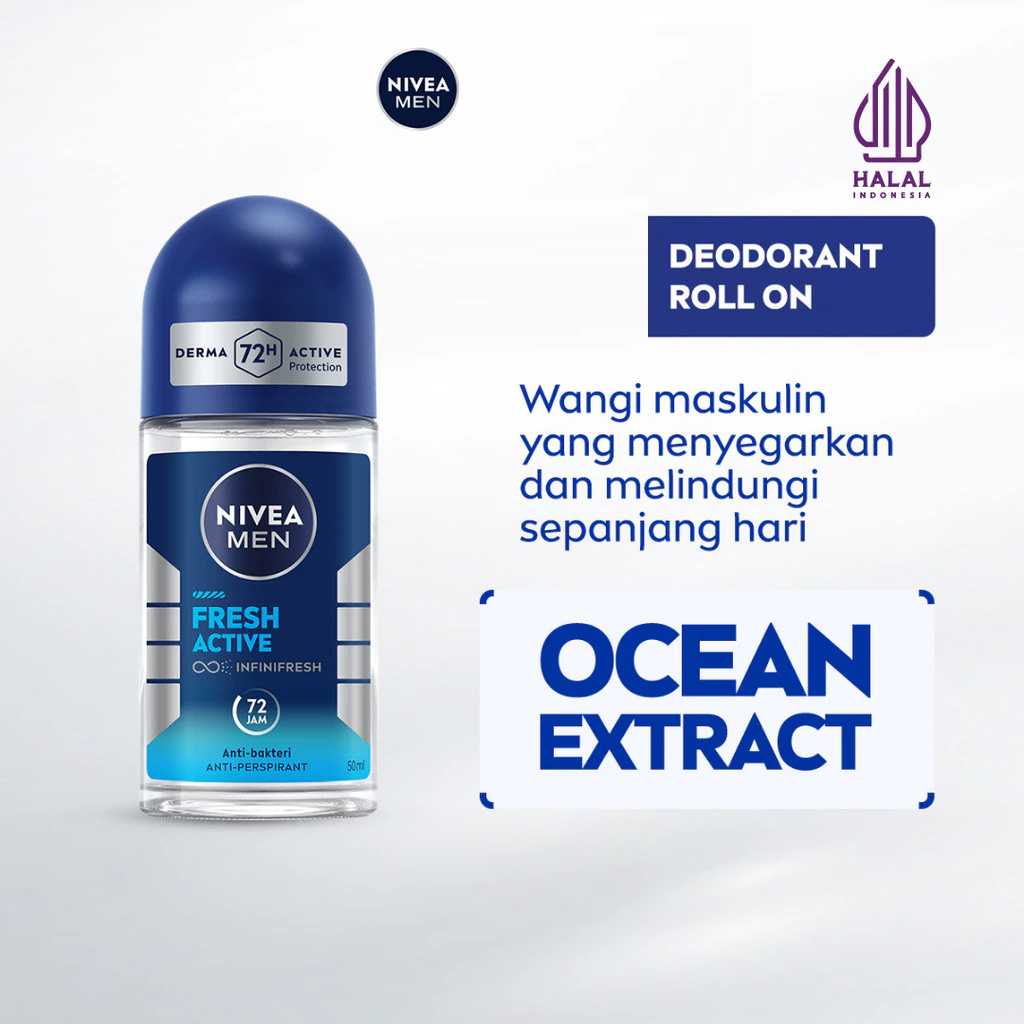 Nivea Men Fresh Active Deodorant Spray & Roll On