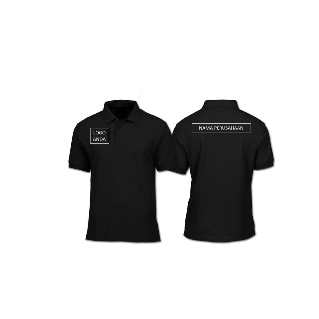 Kaos Polo Shirt Baju Kerah Distro PERUSAHAAN KOMUNITAS polos CUSTOM