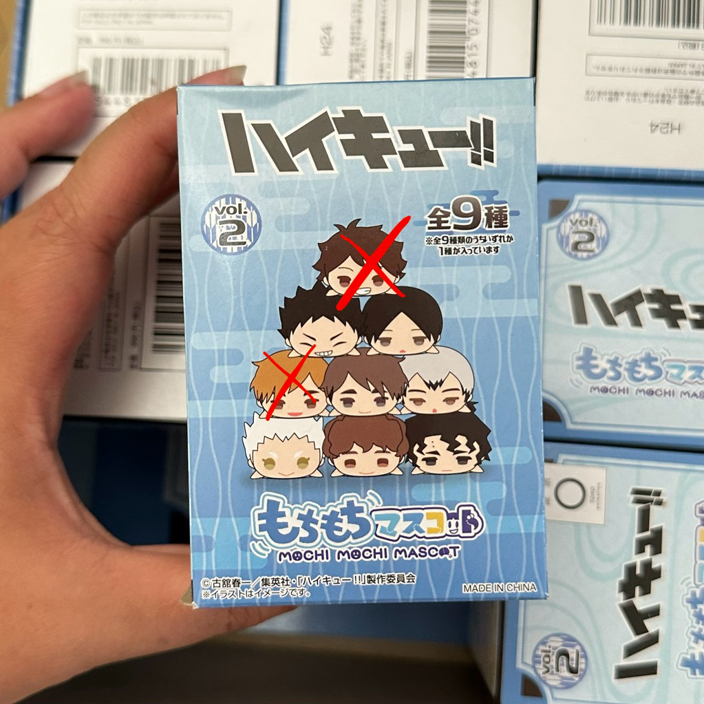 Haikyuu Mochi Mochi Mascot WA Vol. 2 Selected