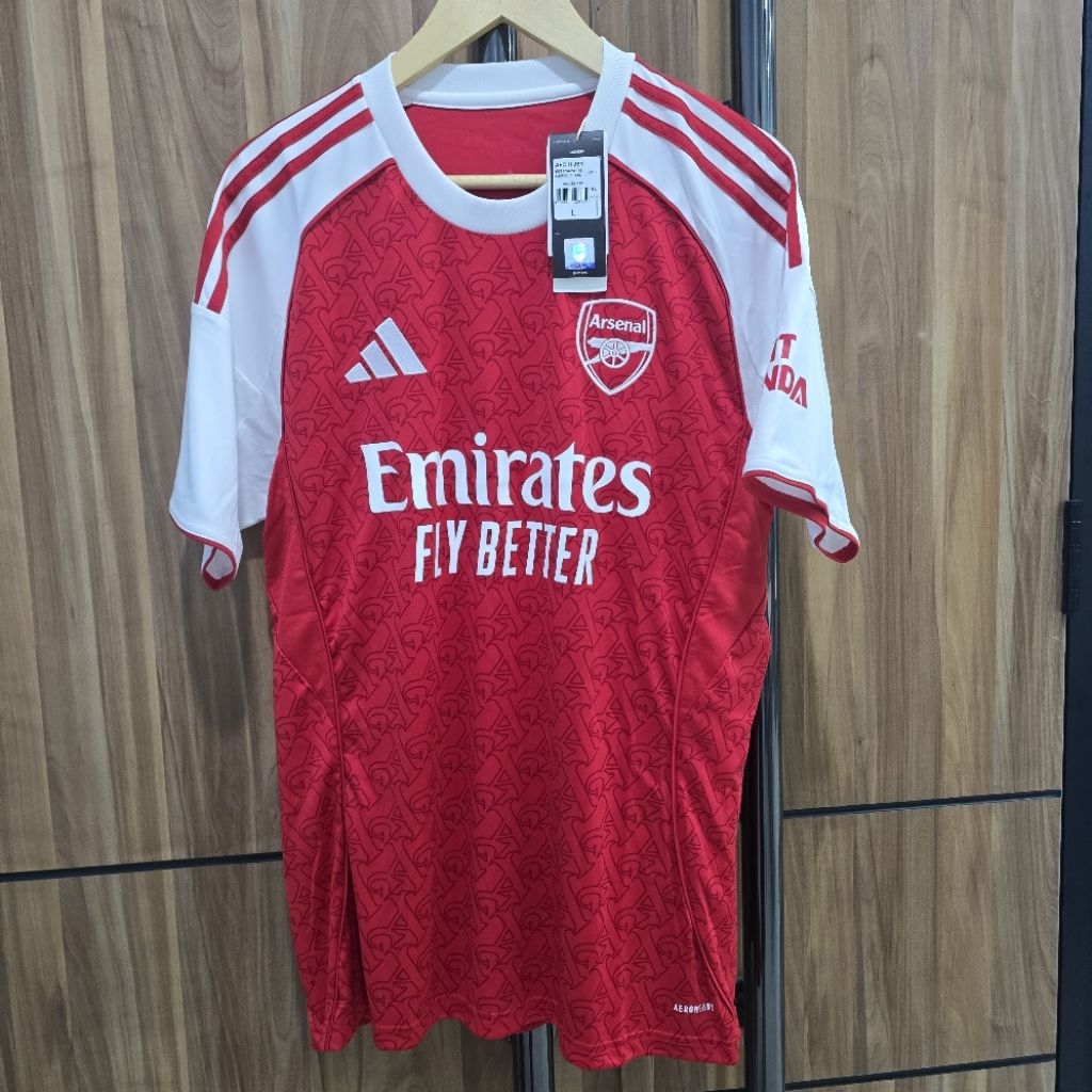 Jersey Arsenal Home 2025/2026 Original Murah