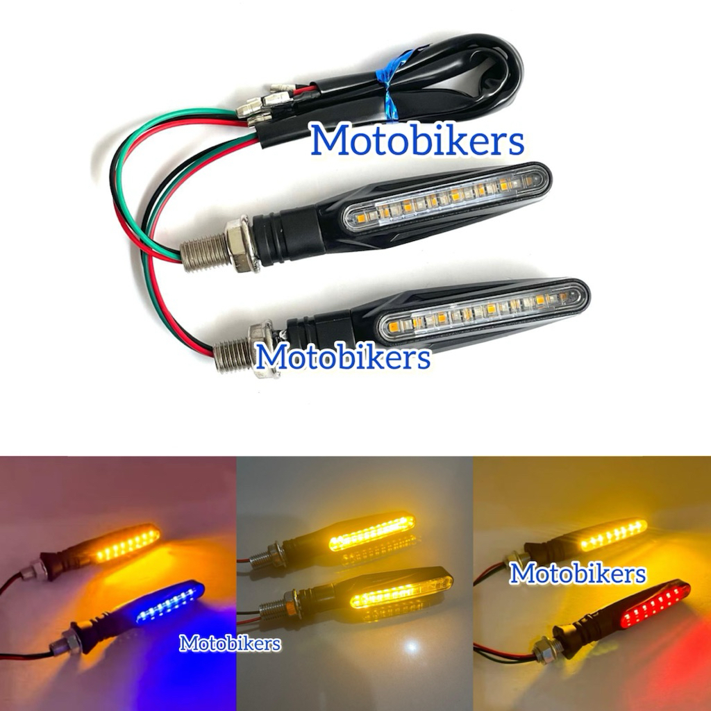 Lampu Sein Led Running 2 warna Sen Running Sein Led Running 027 Universal Motor