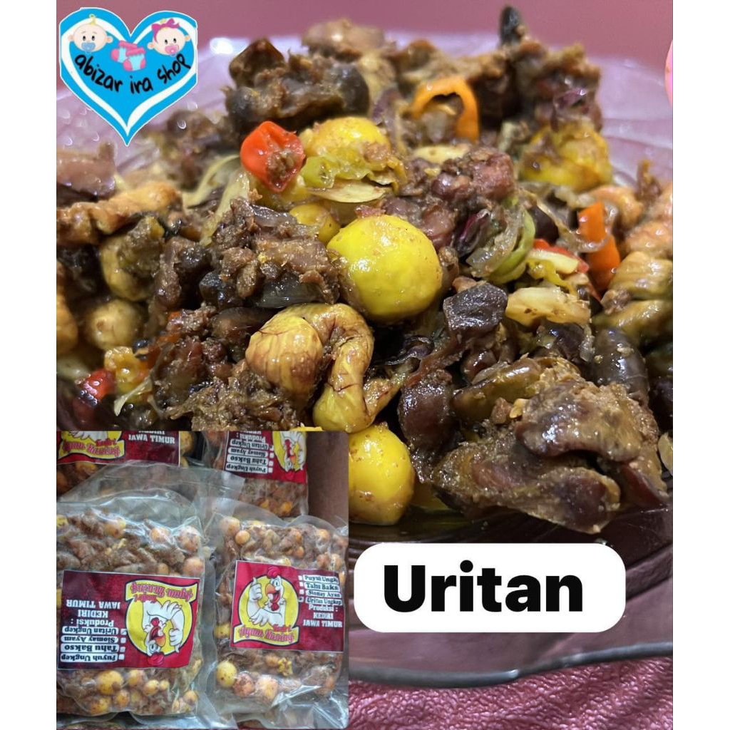 Uritan Ayam Ungkep Kurleb 250gr