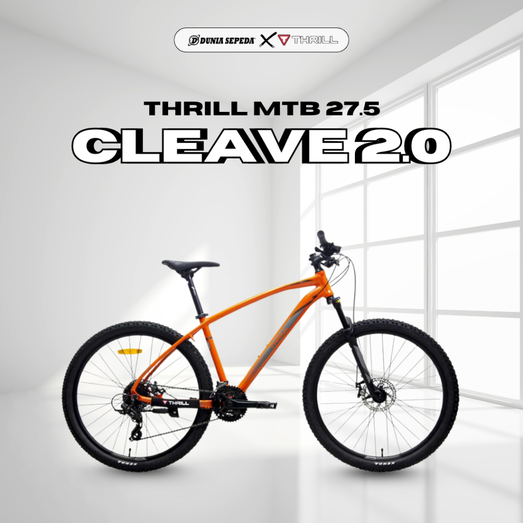 Sepeda Gunung MTB 27,5 Thrill Cleave 2.0 2023 - Sepeda MTB Thrill Cleave 2.0 New