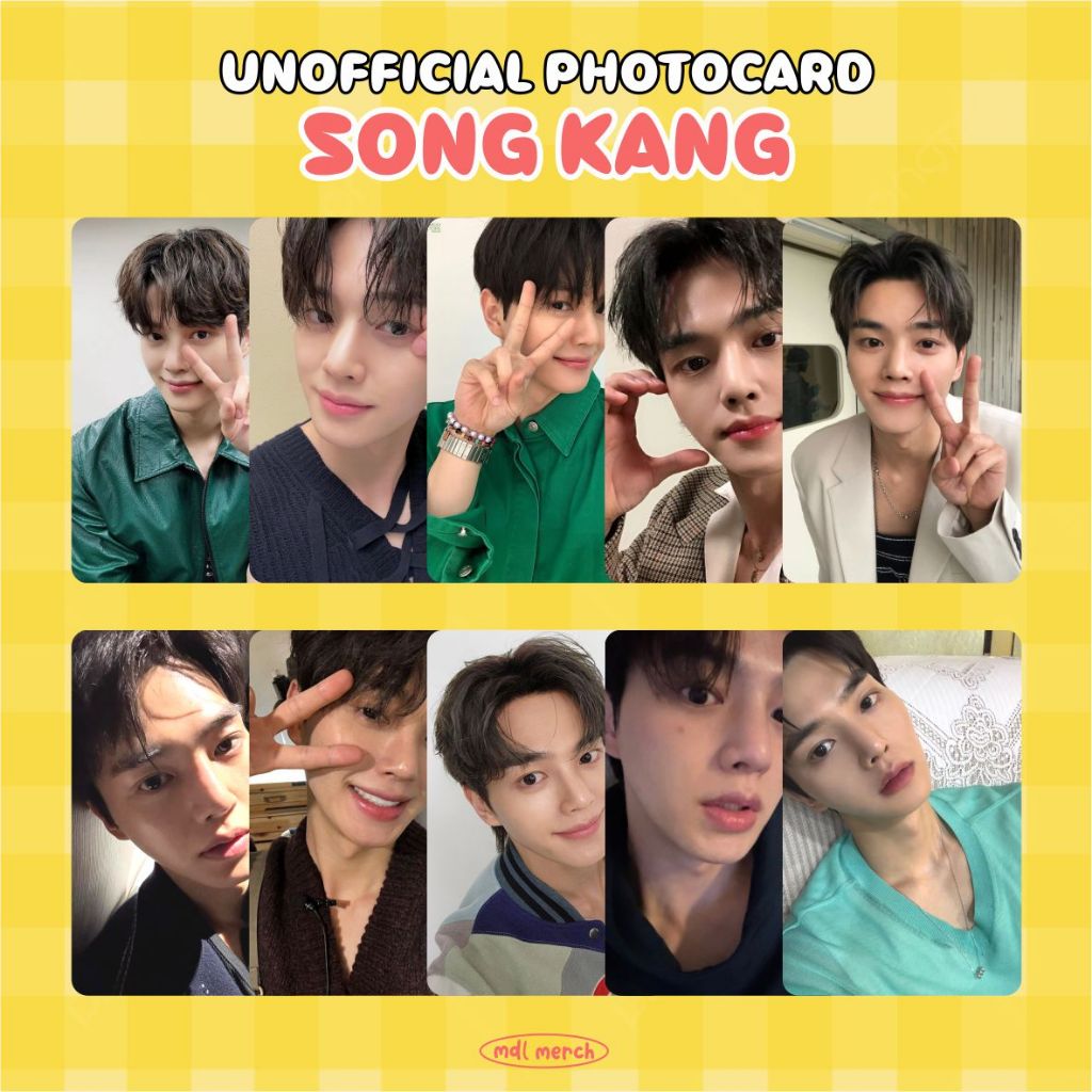 SONG KANG / PHOTOCARD UNOFFICIAL / KOREAN DRAMA ACTOR / PHOTOCARD AKTOR KOREA AKTRIS KOREA