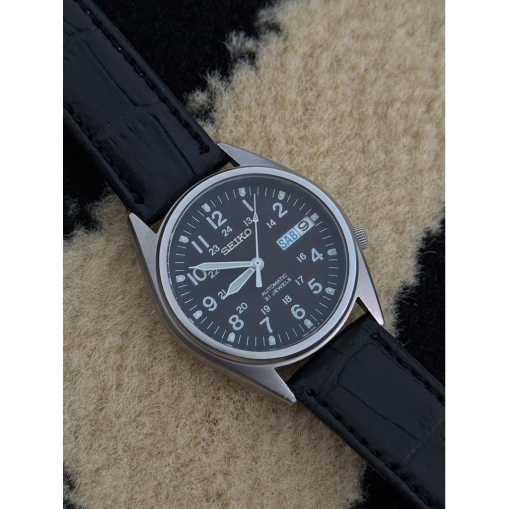 Jam Tangan Seiko 5 Military SNX427 not SNK809