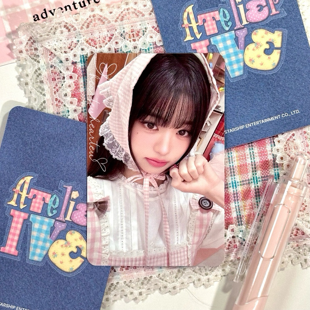 hearteuhearteu — [READY STOCK] IVE Jang Wonyoung Official Photocard from IVE 2026 Season's Greeting 