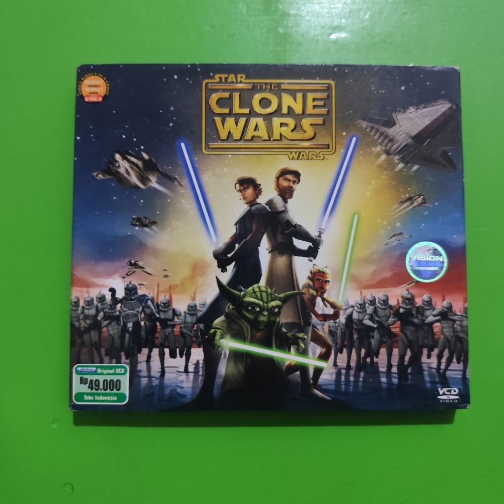 VCD Original STAR WARS The Clone Wars