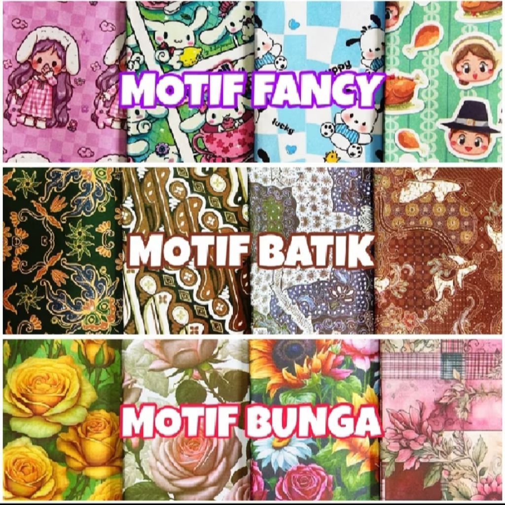 (order minimal 10rb) KERTAS KADO MOTIF