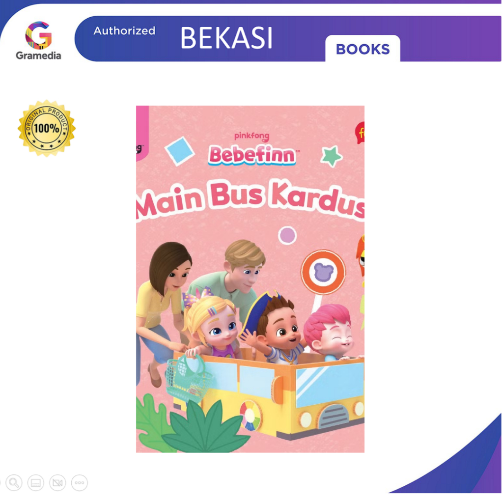 Gramedia Bekasi buku Bebefinn: Main Bus Kardus