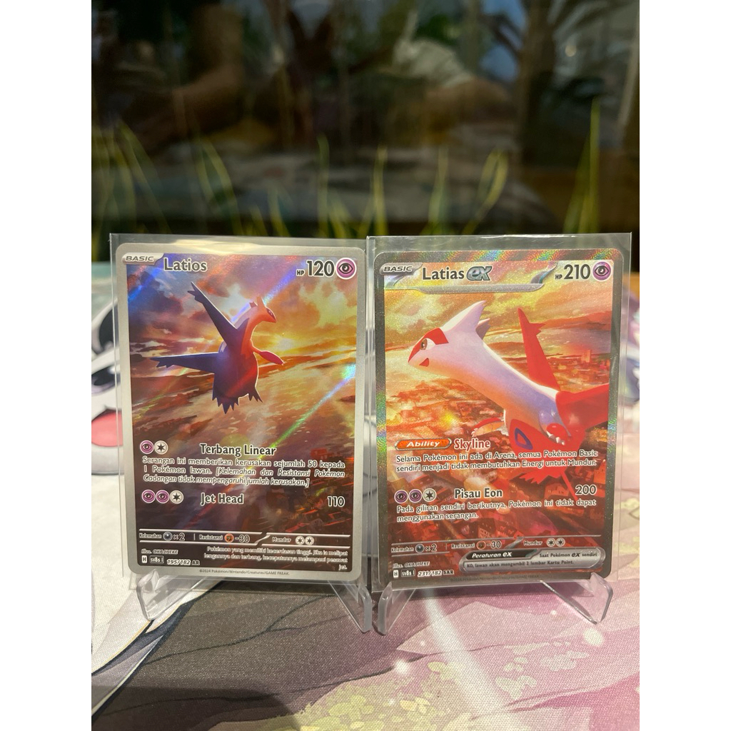 latias latios art set indo tcg