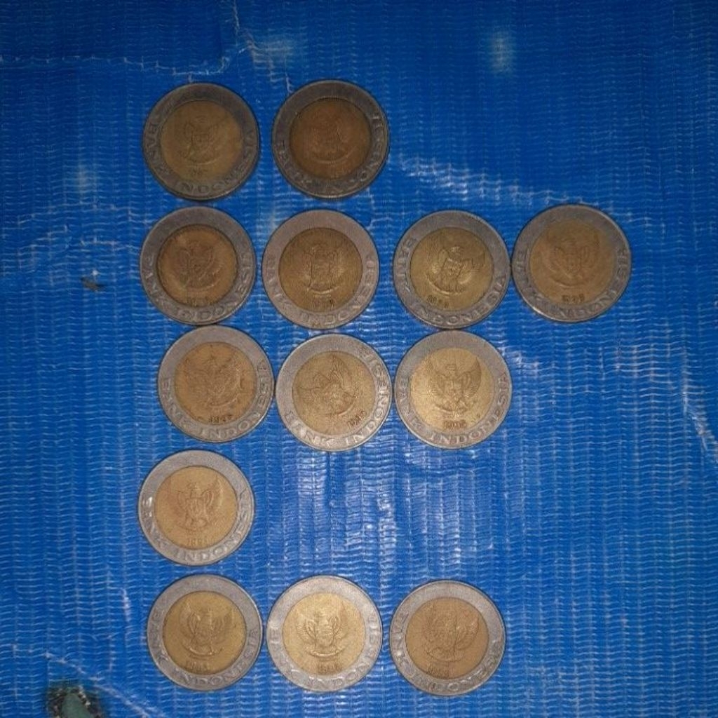 UANG KUNO 1000 KELAPA SAWIT TAHUN 1993-1994-1995-1996-1997
